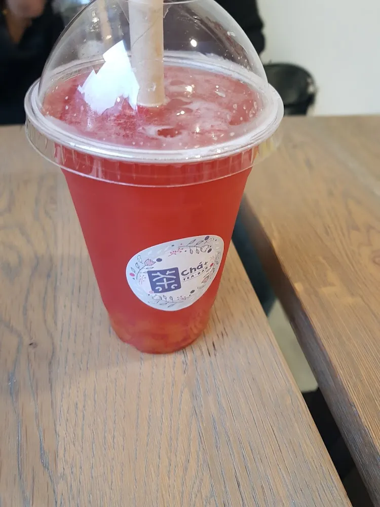 Bubble Tea Fraise