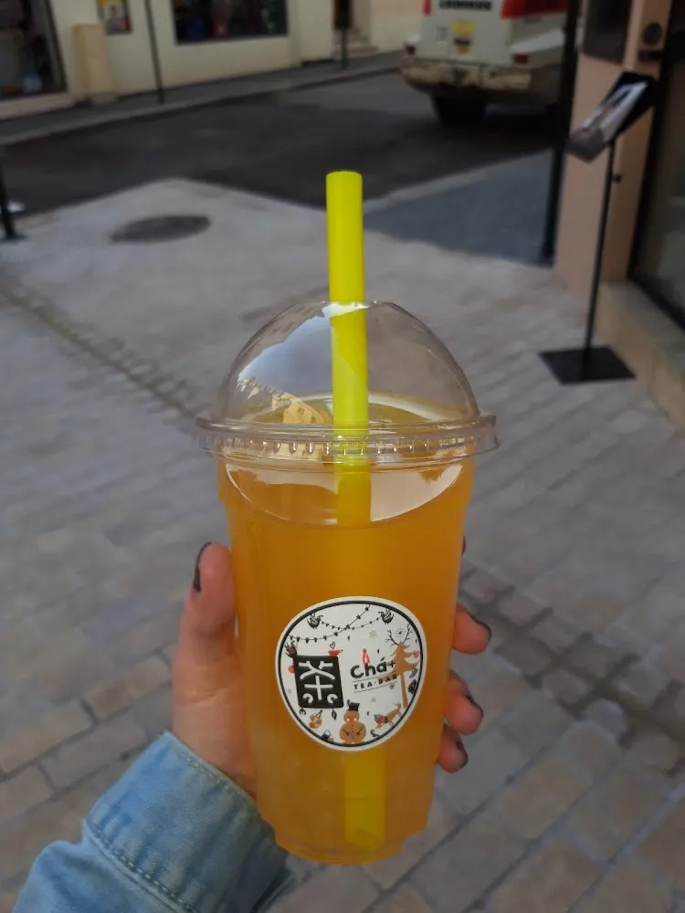 Bubble Tea Mangue Litchi