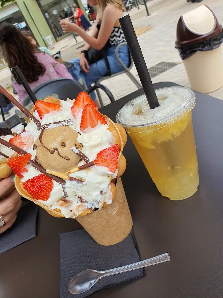 Gaufre Glaces Et Gâteaux