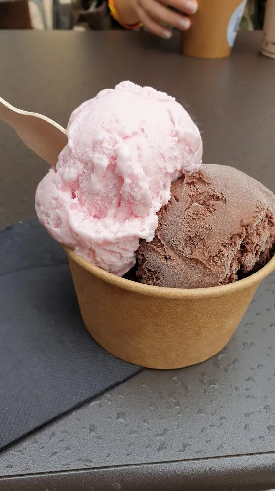 Glace Chocolat Barbe À Papa