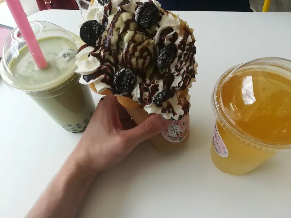 Waffle Et Bubble Tea